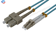 La toppa della fibra del singolo modo delle telecomunicazioni conduce 50/125 di st al saltatore della fibra di LC