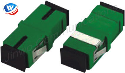 Adattatore semplice verde LC UPC della fibra di singolo modo a Sc APC